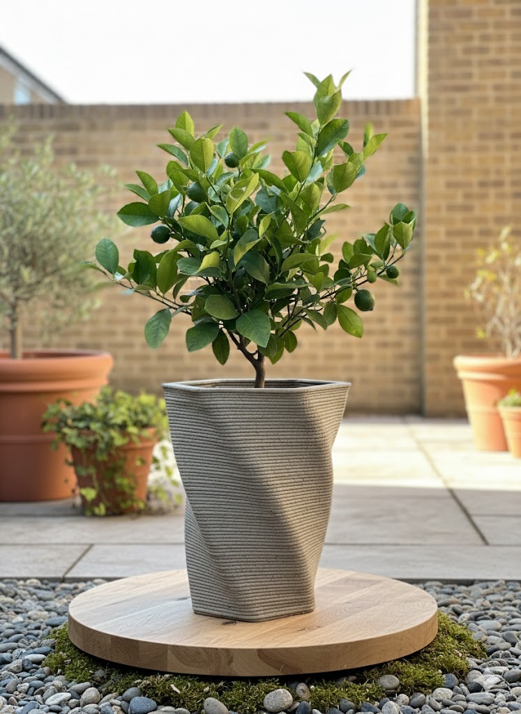 Tall Cylinder Planter